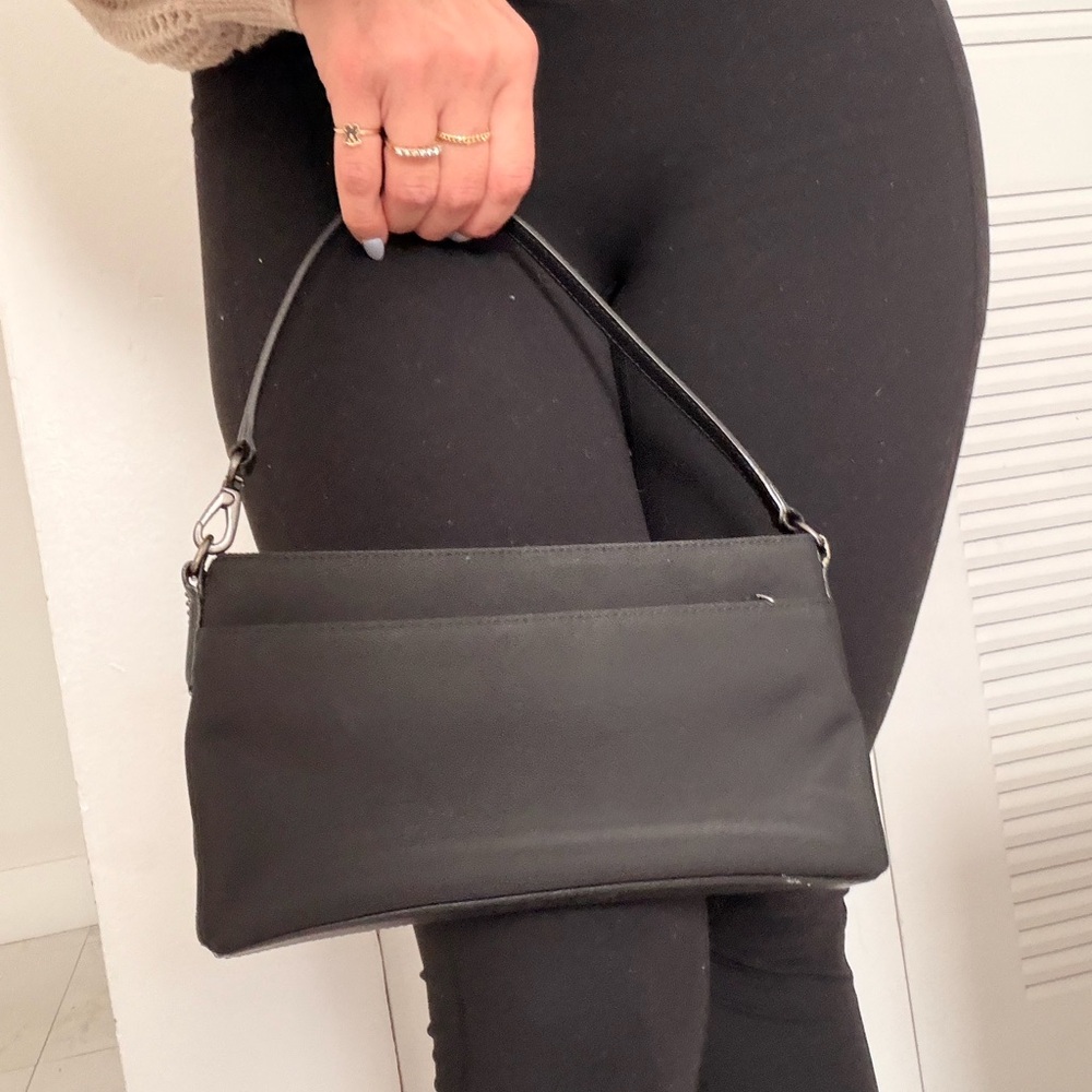 Coach Black Wristlet Clutch